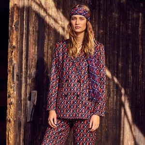 Scotch & Soda x Amsterdams Blauw Lightweight Seahorse Double-Breasted Blazer